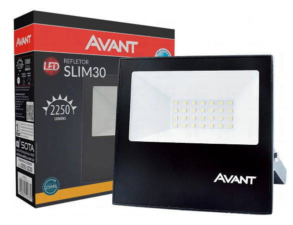 Refletor LED 30W 3000K Avant