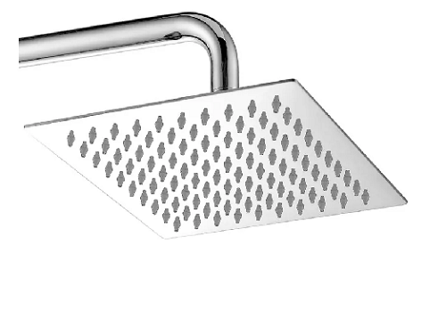 Ducha Slim 20 X 20 CROMADA Curva Flux