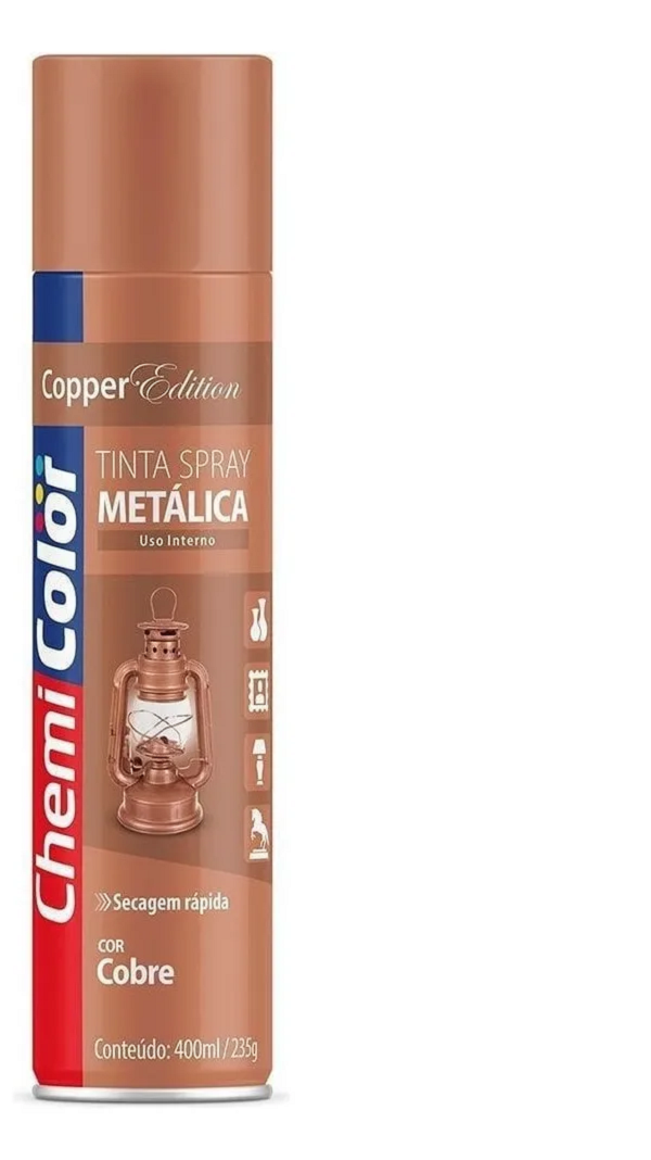Tinta Chemicolor 400ML Metálica Cobre