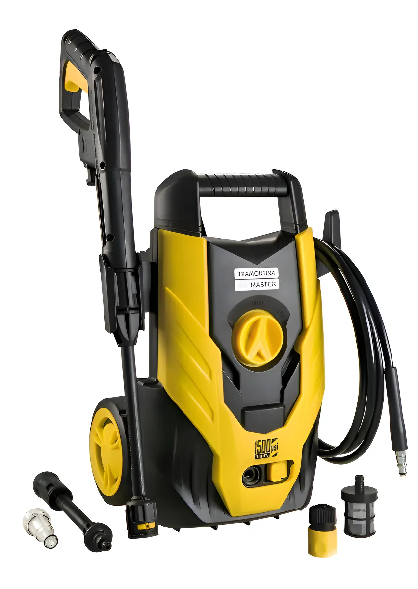 Lavadora Profissional Alta Pressão 1200w 127v - Tramontina Amarelo