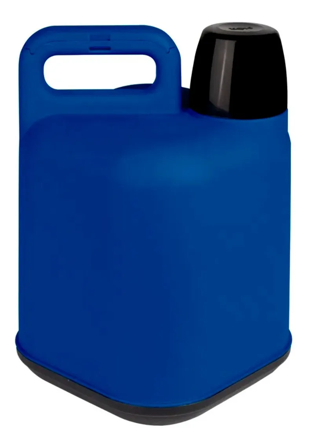 Garrafão Térmico C/ Alça 5 Litros Resistente Azul Mor