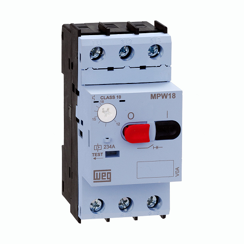 Disjuntor Din Motor Tri 10A - 16A  Weg