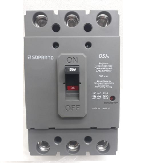 Disjuntor Caixa Mold 3X150A Padrao