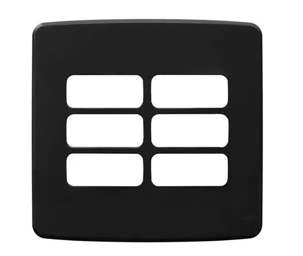 PLACA 4X4 6 MOD EBONY CLEAN MARGIRIUS