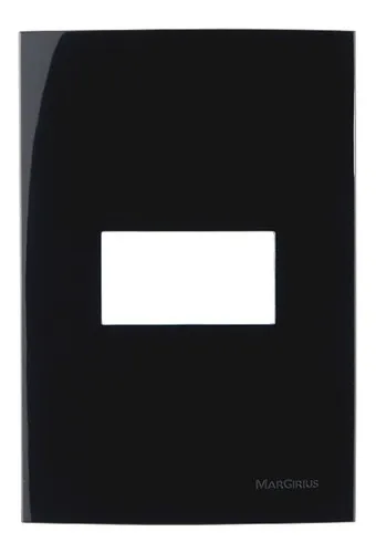 PLACA 4X2 1 MOD EBONY SLEEK MARGIRIUS