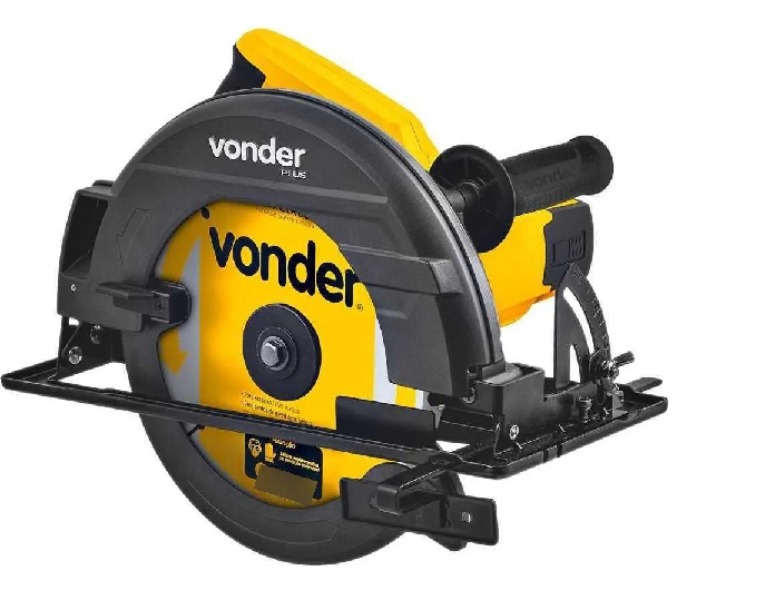Serra Circular 9.1/4 Pol Scv2209 2200w Vonder Plus Cor Amarelo Frequência 50/60Hz