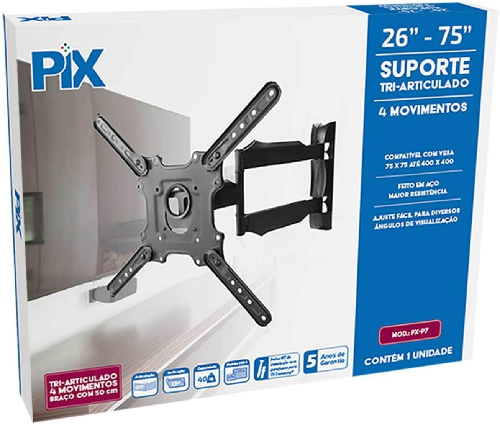 Suporte Tv Triarticulado Led 26 A 75'' SAN