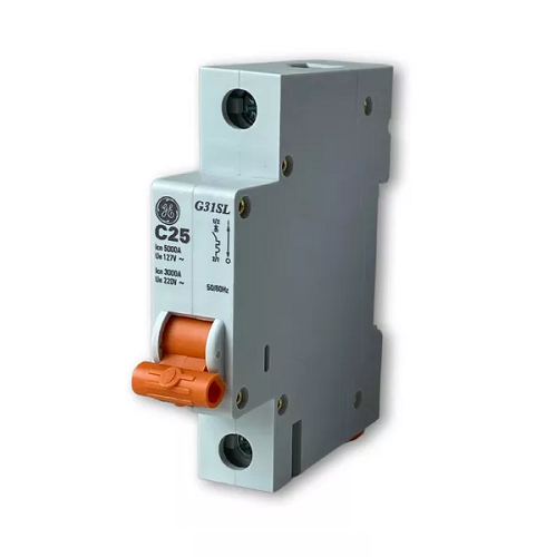 Disjuntor Din Unipolar 25 Amp GE