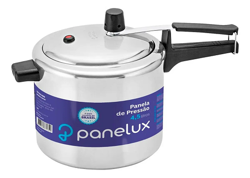 Panela Pressao  4,5L Panelux Antiderente