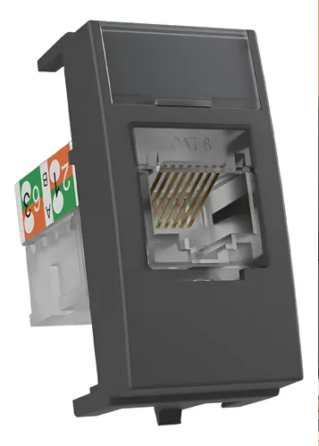 MODULO TOM RJ45 CAT6 GRAFITE