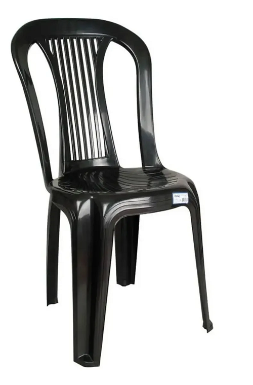 Cadeira Plast. Bistro Preta Antares
