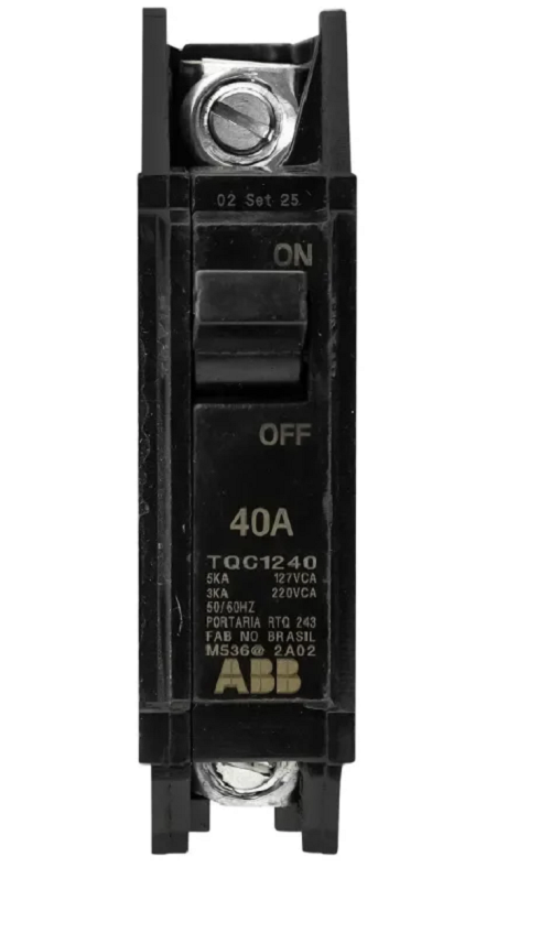Disjuntor TQD Unipolar 40 Amp 5KA GE