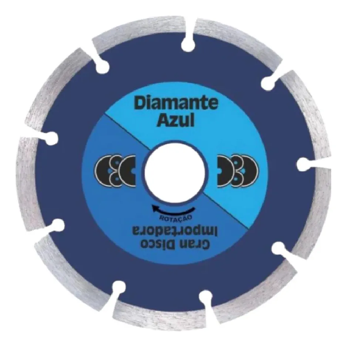 Disco Diamante Azul Segmentado 105MM