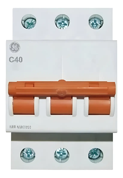 Disjuntor Din Tripolar 40 Amp GE