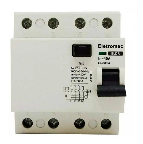 Dr 4X40A 30MA ELetromec