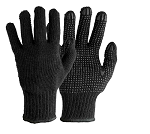 Luva Seg Malha Pigmentada 4 Fios G Preto