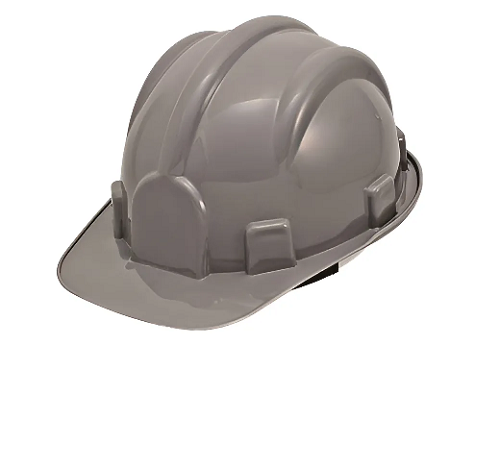 Capacete Seg. Carn Cinza Delt.Inmetro