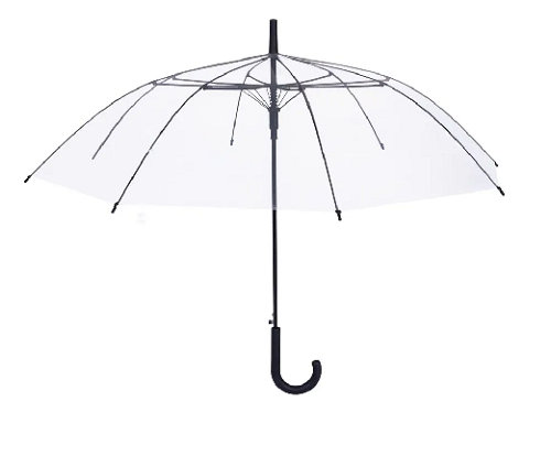 Guarda Chuva Transparente Mor