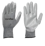 Luva Poliester/Latex Nitrilica Tam9 Vd