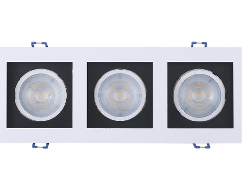 Spot Frame Emb. Quad Recuado 3000K Taschibra