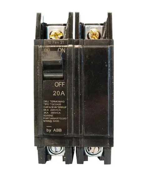 Disjuntor TQD Bipolar 20 Amp GE