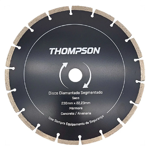 Disco Diamantado 9" Segme.Thompson