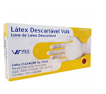 Luva Seg Procedim.Desc.Latex M Volk Branco