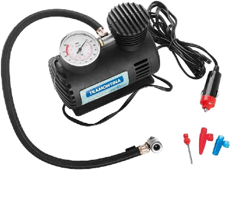 Compressor Ar Portatil 12VX50W Tramontin