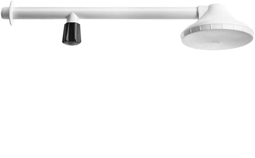Ducha Fria Plast C/Braço C/Reg 8 Herc