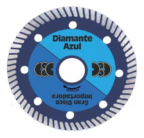 Disco Diamante Azul Turbo 105MM