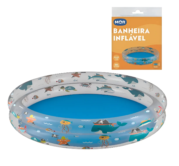Piscina 180l Mor Inflável Redonda