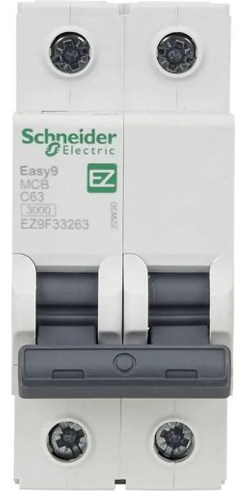 Disjuntor Din Bipolar 63 Amp Schneider