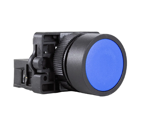 Botao Ind. 22MM 380V/240/120V Azul