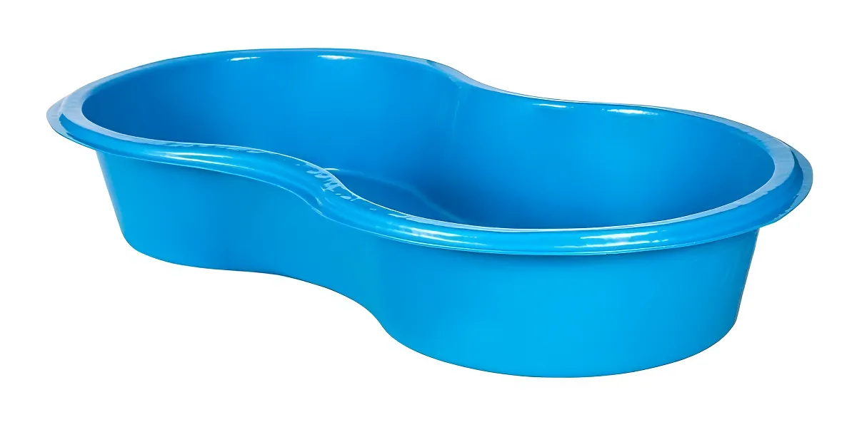 Piscina Caixa Feijão 100L Azul