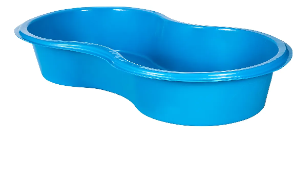 Piscina Caixa Feijão 1000l Azul