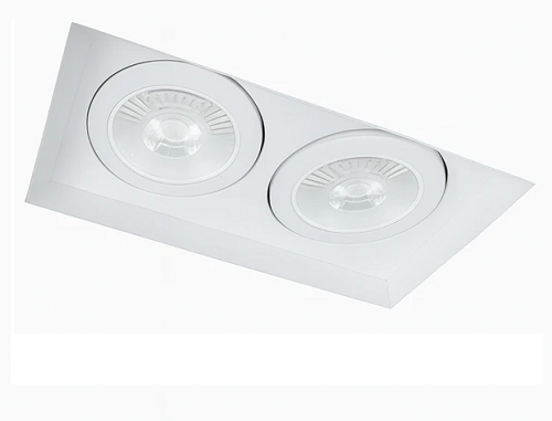 Spot Embutido Grid RT 15X28 2PAR30 Branco