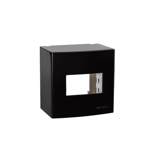 CAIXA SOBREPOR 75X75 1 POSTO EBONY MARGI