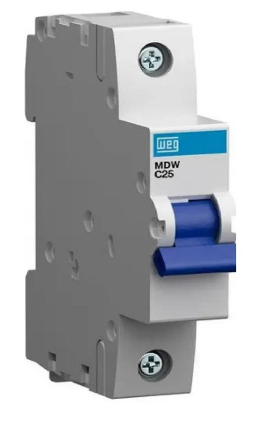 Disjuntor Din Unipolar 25 Amp MDWC