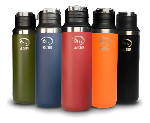 Garrafa Termica 540ML Inox Seu Lar