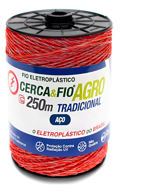 Fio De Nylon P/ Cerca Elet 250M Igecast