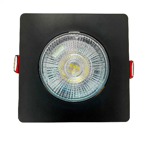 Spot Led Authentic Qua Preto 6500K 5W Avant