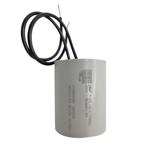 Capacitor 2 Fios 25UF +- 10% / 250Vac