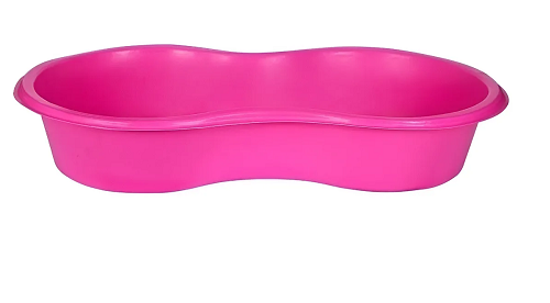Piscina Caixa Feijao 100L Rosa
