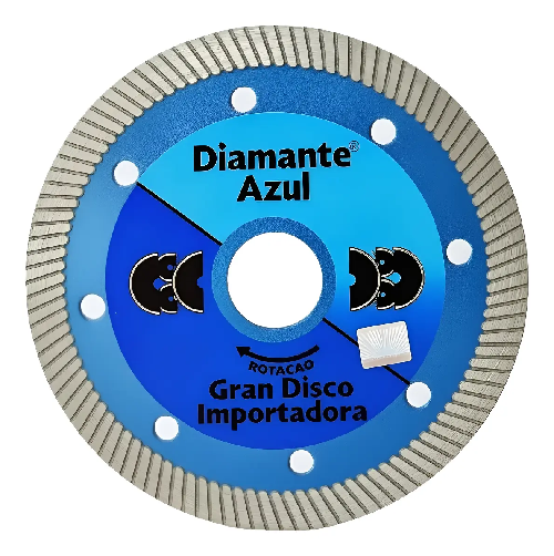 Disco Diamante Azul Porcelanato 4 1/2