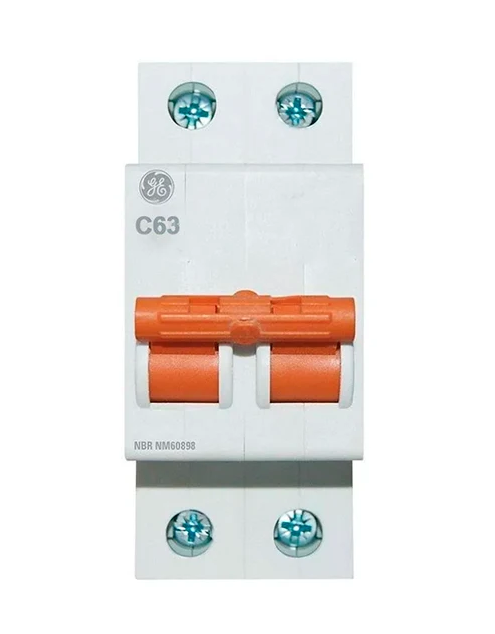 Disjuntor Din Bipolar 63 Amp GE