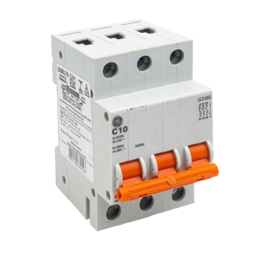 Disjuntor Din Tripolar 10 Amp GE