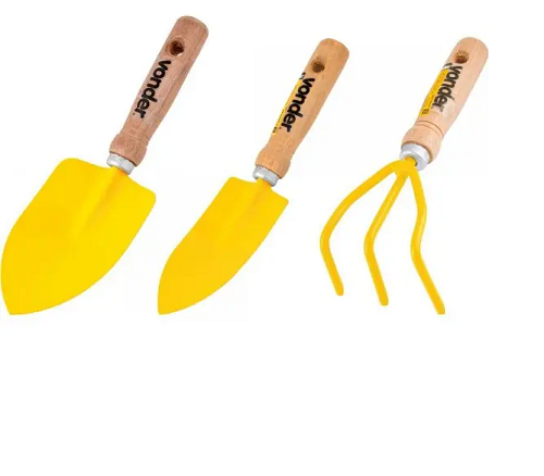 Conjunto P/Jardim 3PC CB Madeira Vonder