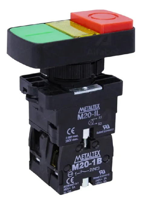 Botao Duplo Ligacao Int 10 P20IDLY7