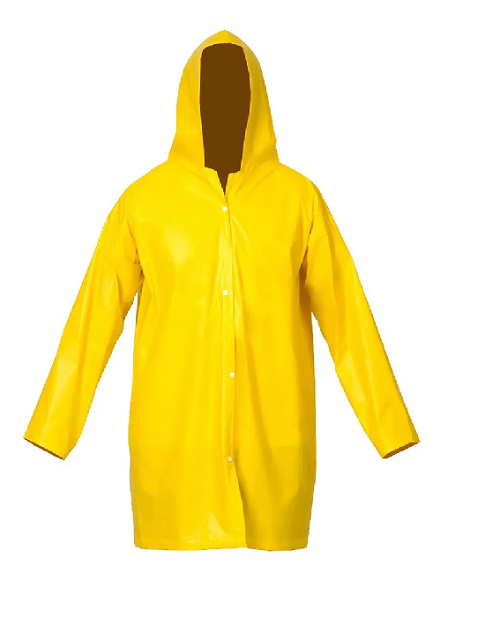 Capa Chuva PVC Trevira Amarela G 1,1M