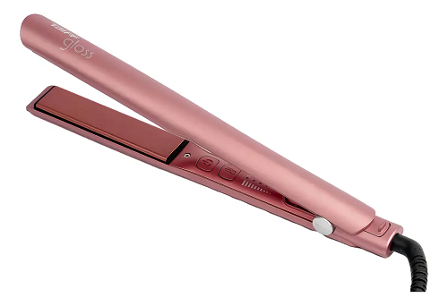 Prancha Alis.Ceram.Gloss Rose Taiff Bivolt